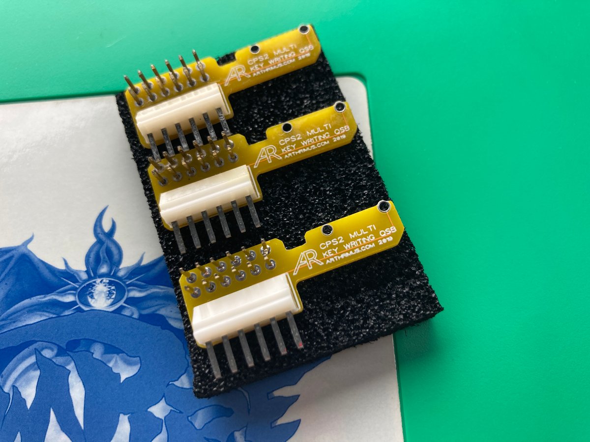 Darksoft Multi: CPS-2 Key Writing Quick Solder Board (QSB