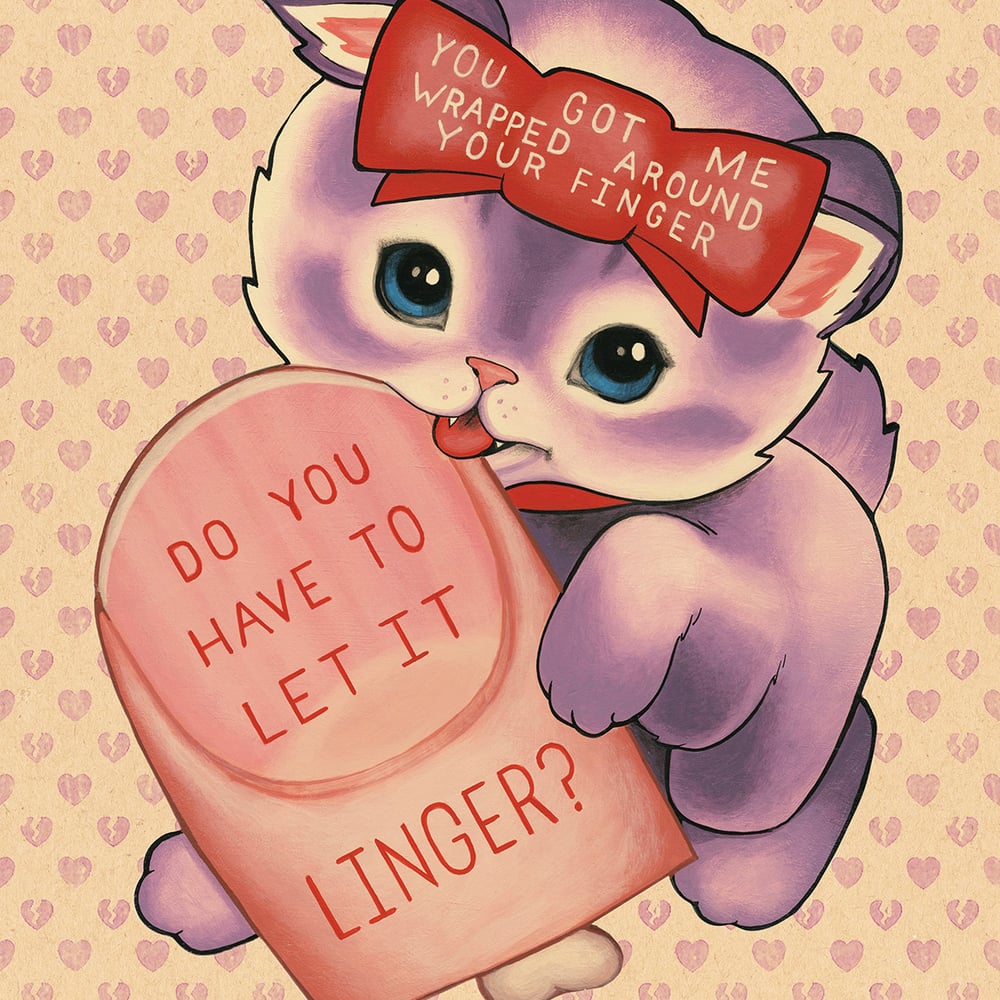 "Linger" Lovecat Limited Edition Print