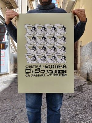 Rumba degli Scugnizzi - serigrafia 50x70