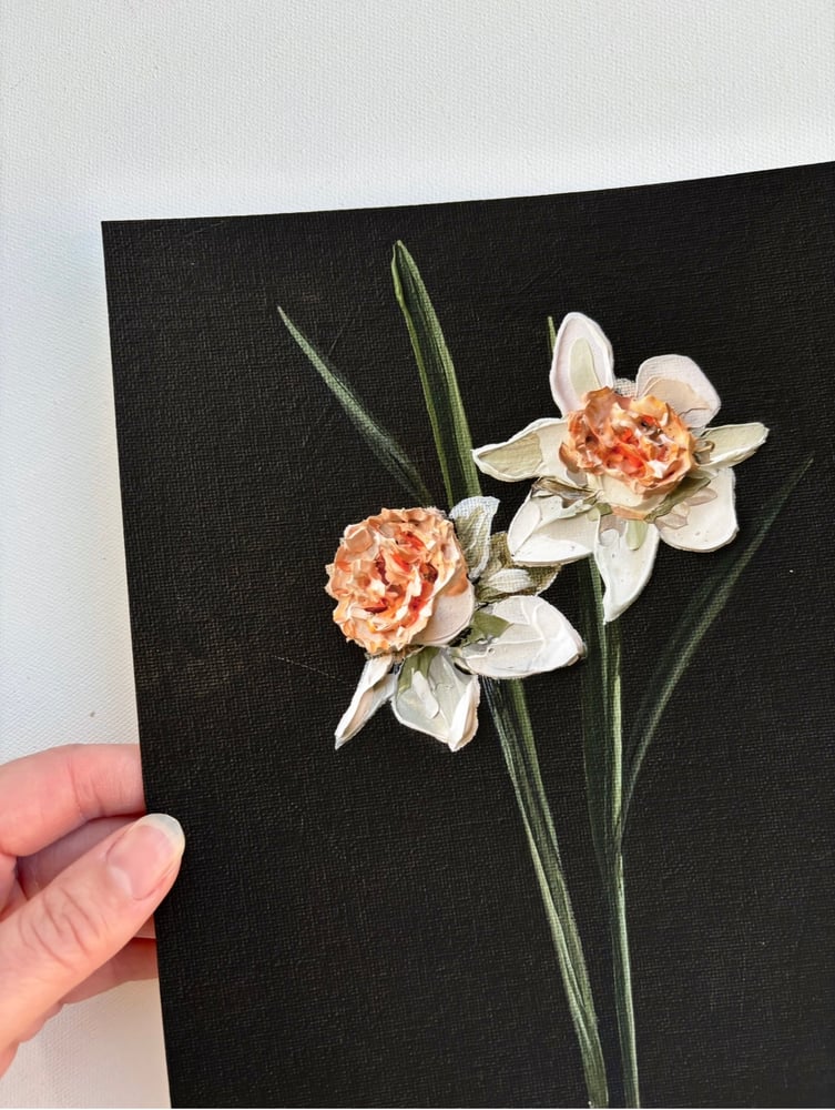 Image of PETIT FOUR ON WARM BLACK - GICLÉE PRINT