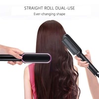 Image 4 of Mini hair straightening brush hot comb