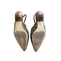 Image 2 of Golden Vine Sling Back Mules