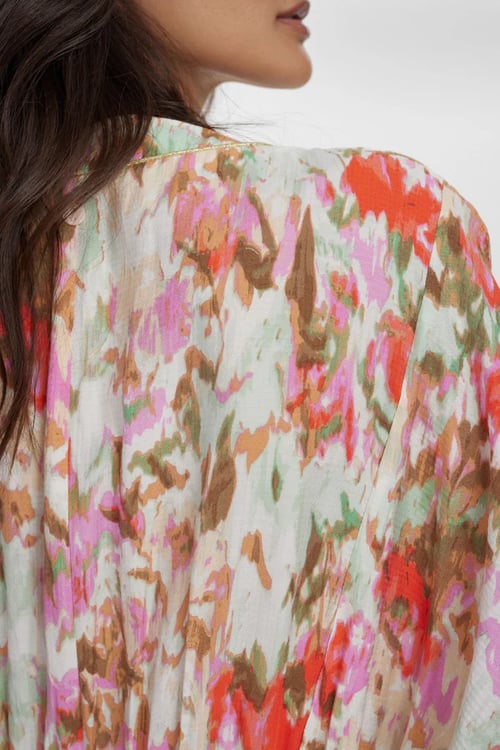 Image of 3-Vestido estampado floral