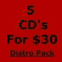 5 CD Distro Pack
