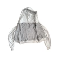 Image 3 of All Saints Cropped Zip Up Hoodie