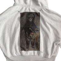 Image 5 of All Saints Cropped Zip Up Hoodie