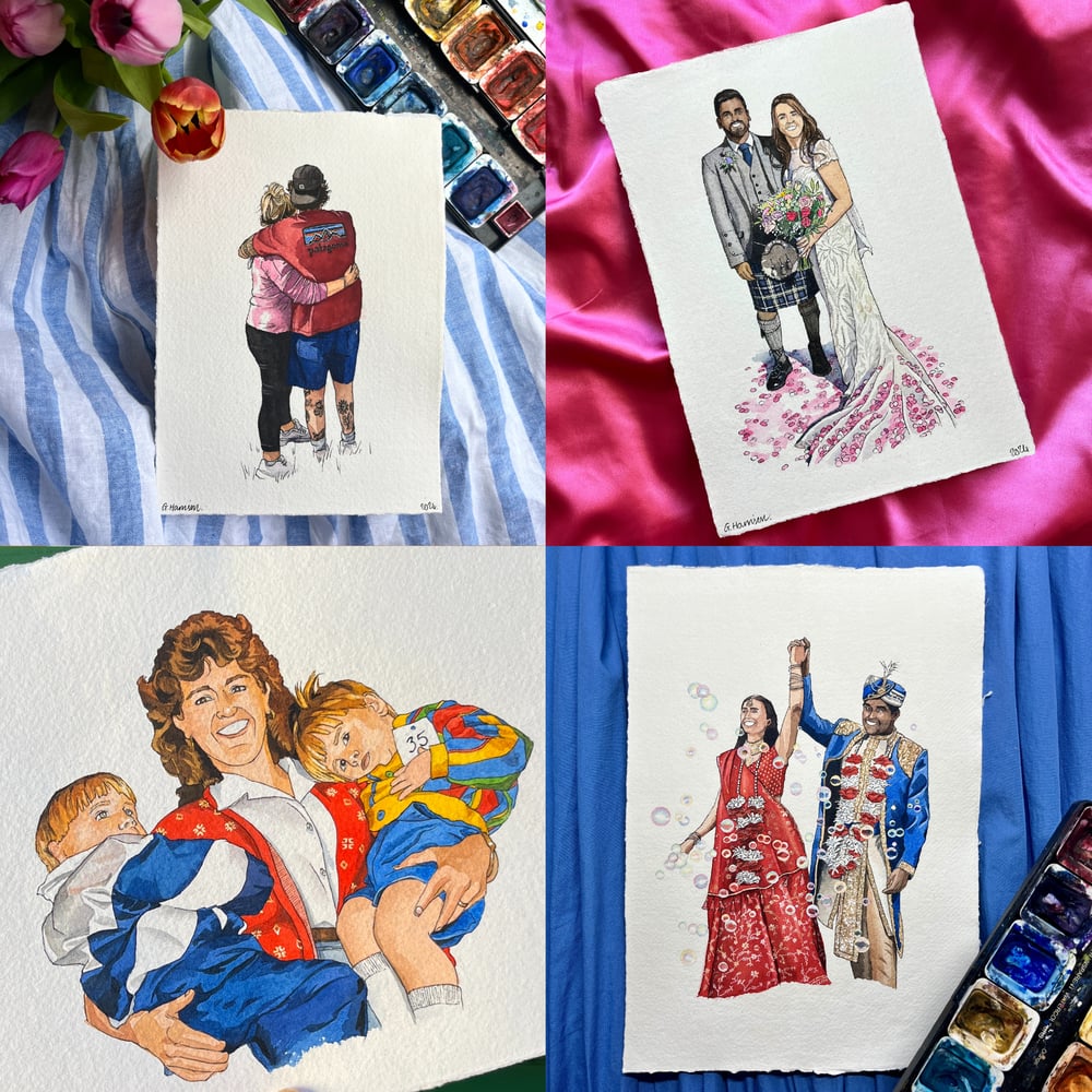 Image of bespoke people portraits