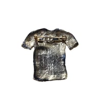 Image 2 of Brass T-Shirt Brooch