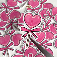 Image 1 of Pink Lolly Sticker