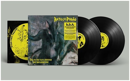 RATOS DE PORÃO "C.D.M.S.E.A. / Dirty and aggressive" gatefold 2xLP