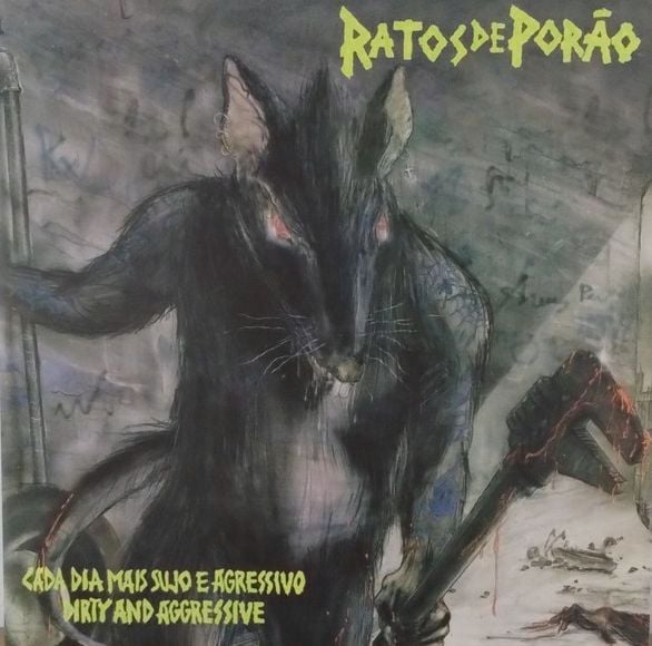 RATOS DE PORÃO "C.D.M.S.E.A. / Dirty and aggressive" gatefold 2xLP