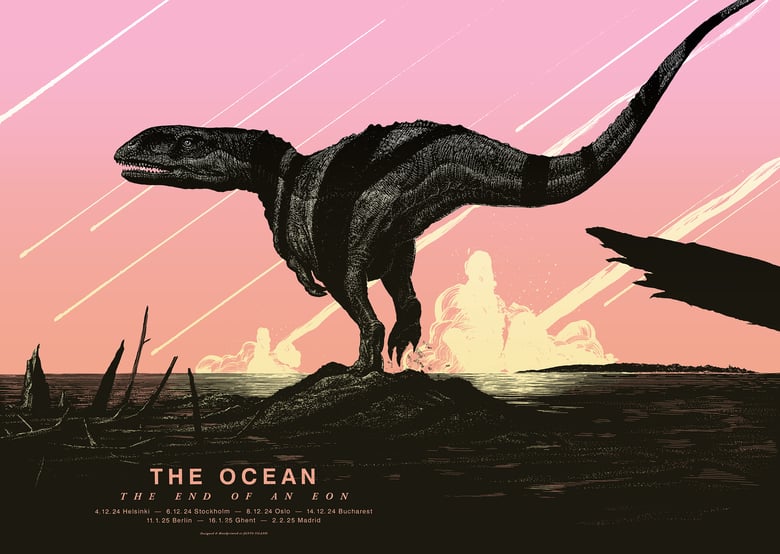 Image of »The Ocean - The End of an Eon« Tour Poster