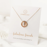 Image 1 of Fabulous Friends Rose Gold Necklace
