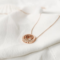 Image 2 of Fabulous Friends Rose Gold Necklace