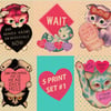  Lovecat Print - 5 Pack Set #1 