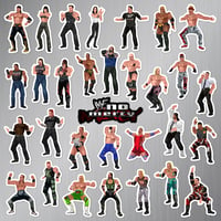 Image 1 of WWF No Mercy Magnet Set (31 Pieces)