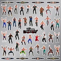 Image 1 of WWF No Mercy Magnet Set (47 Pieces)