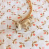✿ beige raccoon necklace ✿