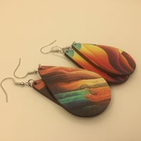 Image 2 of waterfall earrings