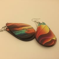 Image 3 of waterfall earrings