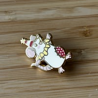 Image 3 of French Fry the Circus Rat Hard Enamel Pin 