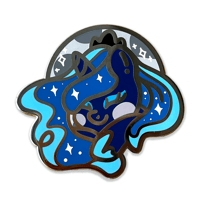 Image 1 of Princess of the Night – Hard Enamel Pin | Princess Luna My Little Pony Inspired