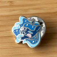 Image 3 of Princess of the Night – Hard Enamel Pin | Princess Luna My Little Pony Inspired