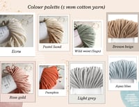 Image 5 of Jute and Cotton Chunky Basket