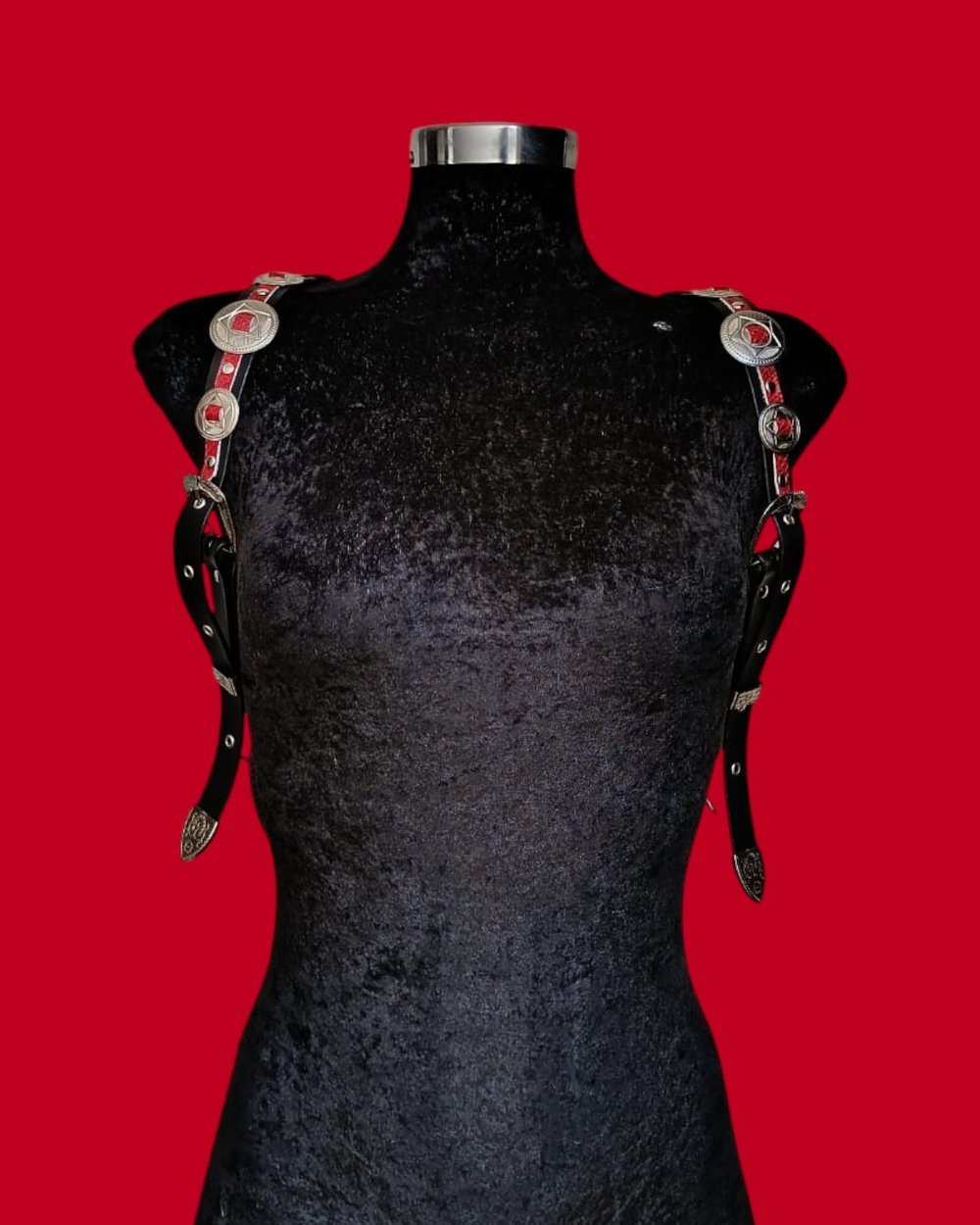READY TO SHIP FANGS & LEATHER. BAG/ BACKPACK