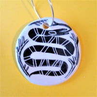 Image 3 of Snake disc ceramic hoops