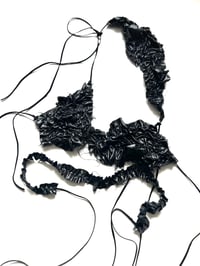 Image 1 of Autonomic Drift’ asymmetric bralet 