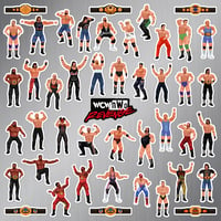 Image 1 of WCW/nWo Revenge Magnet Set (45 Pieces)