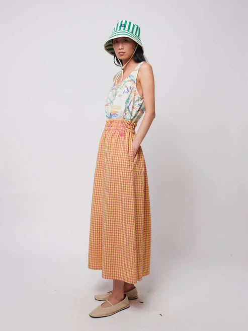 Image of 2-Falda evasé vichy