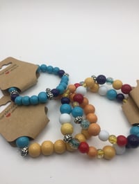 Image 3 of Assorted color beads bracelets