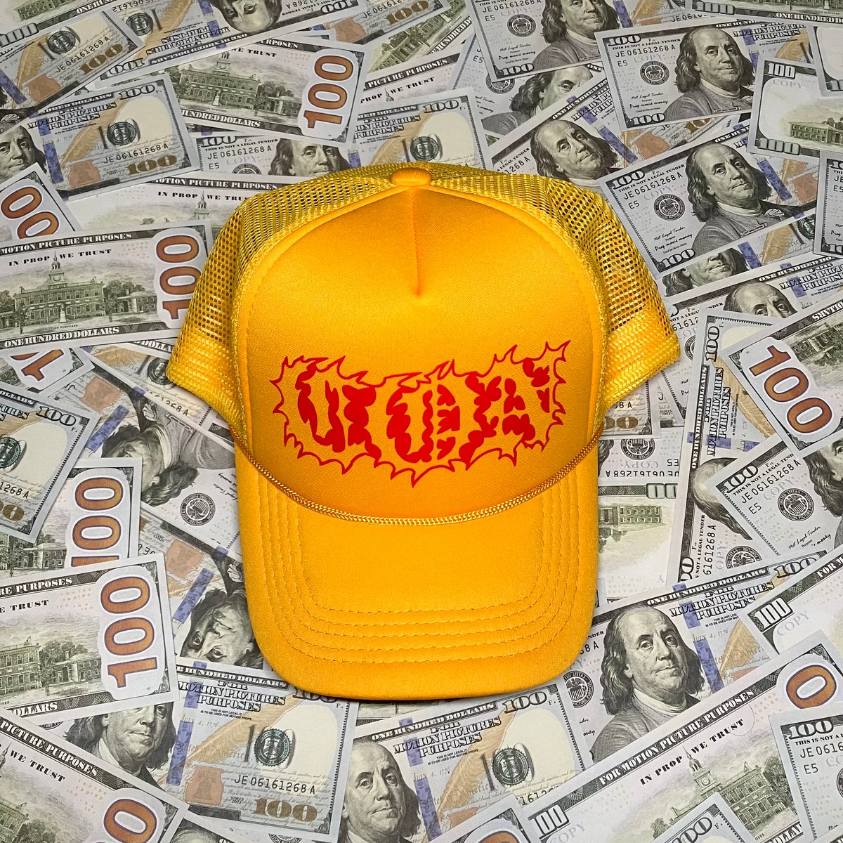 Image of CON Yellow Trucker Hat 