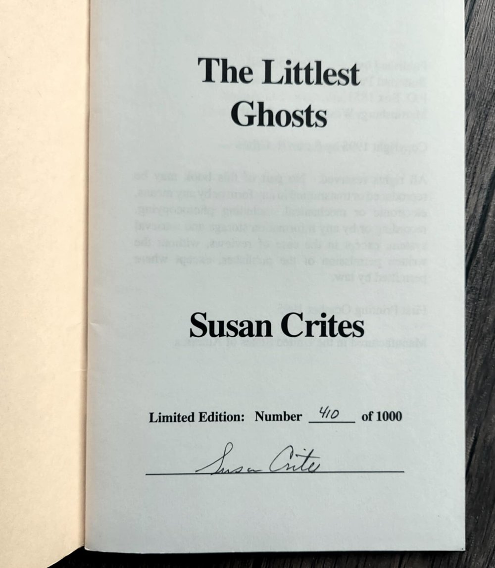 The Littlest Ghosts, by Susan Crites - SIGNED limited edition