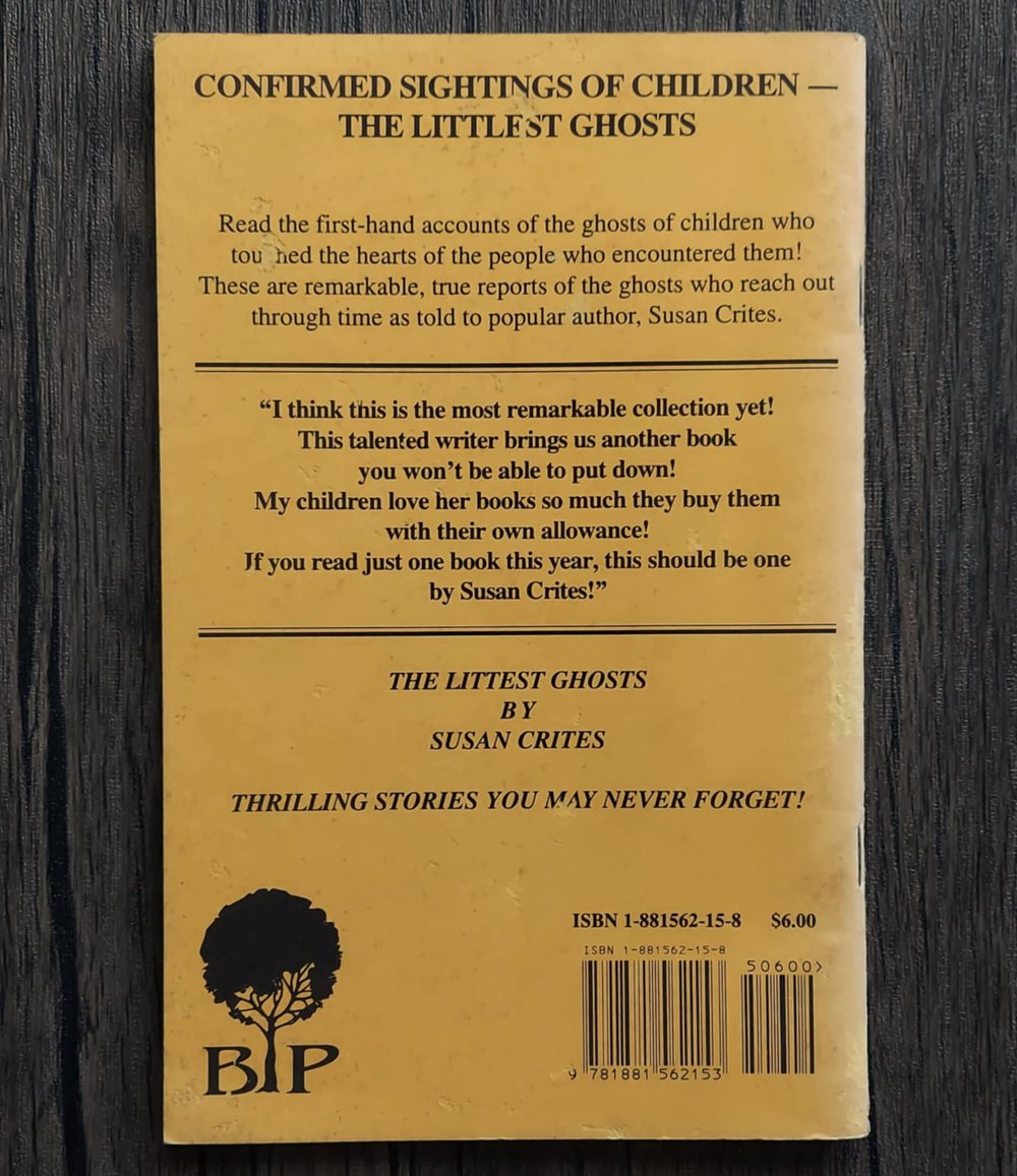 The Littlest Ghosts, by Susan Crites - SIGNED limited edition