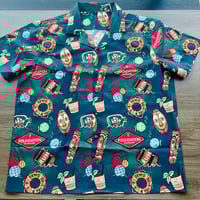 Image 2 of FOUNDATION TIKI BAR Milwaukee 100% Cotton Button-Up Aloha Shirt