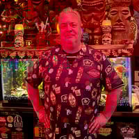 Image 4 of FOUNDATION TIKI BAR Milwaukee 100% Cotton Button-Up Aloha Shirt