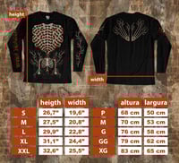 Image 3 of LONG SLEEVE TREEPOPHOBIC HORROR | LIMITED EDITION | UV-REACTIVE PRINT