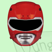 Image 1 of Power Ranger Mighty Morphin Helmets