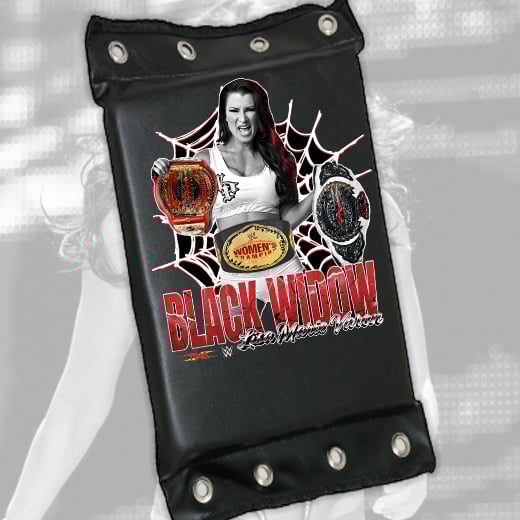 Small Custom Black Widow Champion Turnbuckle + Free autographed photo