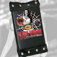 Image 2 of Small Custom Black Widow Champion Turnbuckle + Free autographed photo 