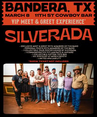 VIP - BANDERA, TX / 11th St Cowboy Bar (March 8) VIP MEET & GREET PASS