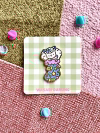 A. Vulpix Stocking Enamel Pin