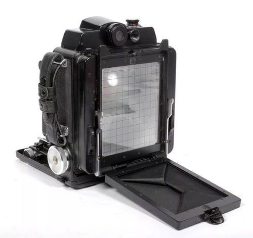 Image of Wista 45RF 4X5 Field camera with 150mm + 240mm Lenses + Holders + FRESNEL + FILM #5729