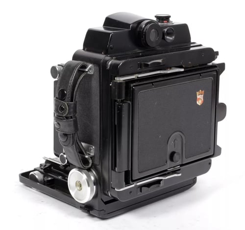 Image of Wista 45RF 4X5 Field camera with 150mm + 240mm Lenses + Holders + FRESNEL + FILM #5729