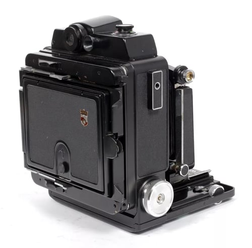 Image of Wista 45RF 4X5 Field camera with 150mm + 240mm Lenses + Holders + FRESNEL + FILM #5729