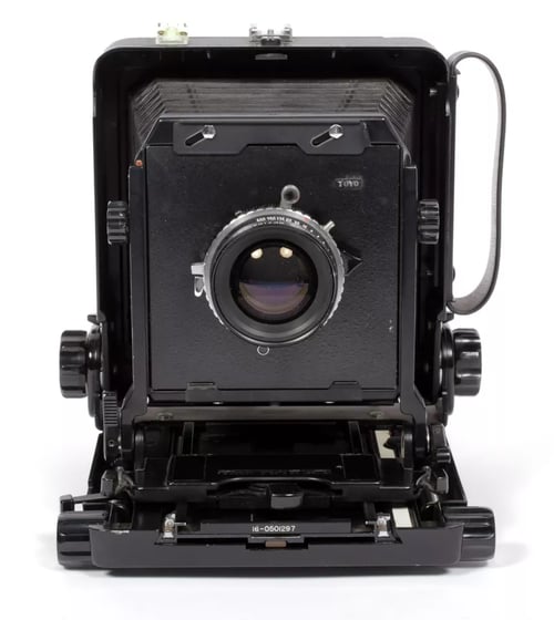 Image of Toyo 45AR 4X5 Camera w/ 135mm + 180mm Lenses +Holders +Fresnel +FILM NEW BELLOWS #5730