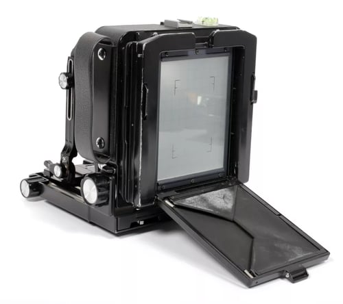 Image of Toyo 45AR 4X5 Camera w/ 135mm + 180mm Lenses +Holders +Fresnel +FILM NEW BELLOWS #5730